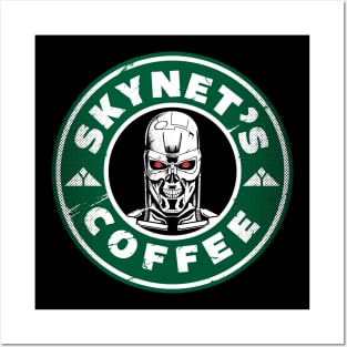 SkynetsCoffee shade Posters and Art